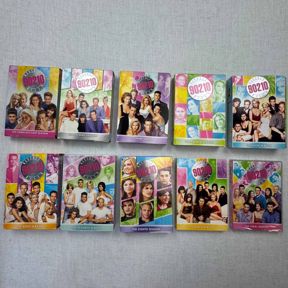 Beverly Hills 90210 Complete Series DVD Seasons 1-10 Set Sealed 7-10 90s Drama